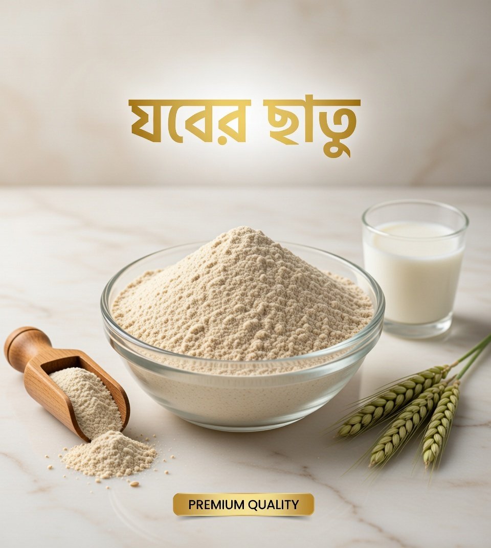যবের ছাতু (Premium Roasted Barley Powder)