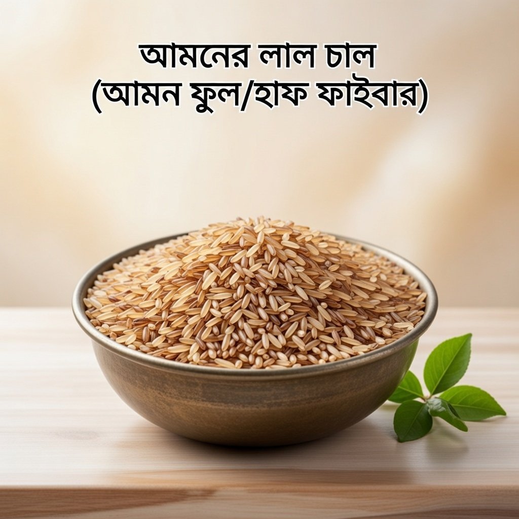 আমনের লাল চাল (আমন ফুল/হাফ ফাইবার) - Image 3